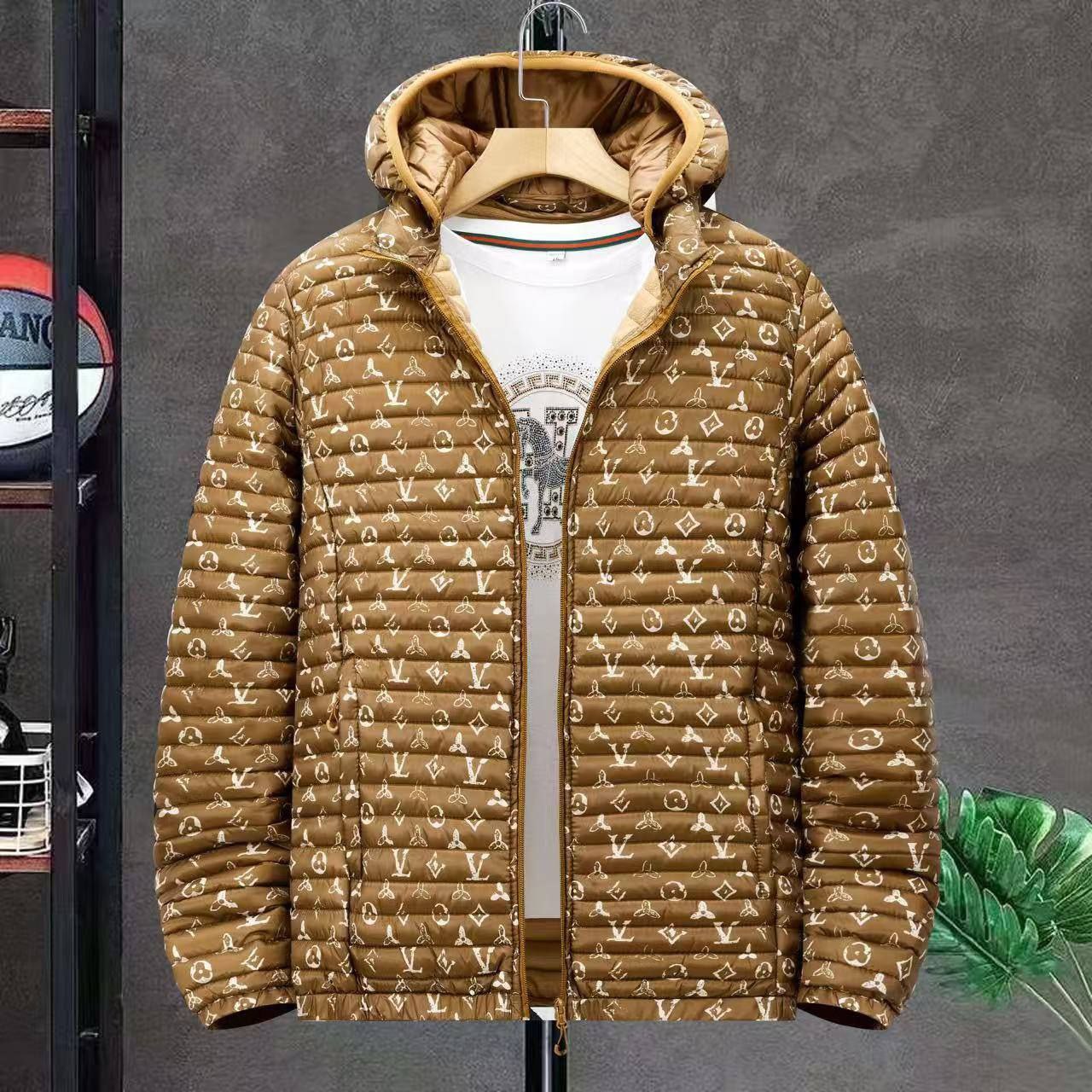 کاپشن طرح پر LV کد 077